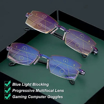 Bifocal Reading Glasses With Automatic dimming