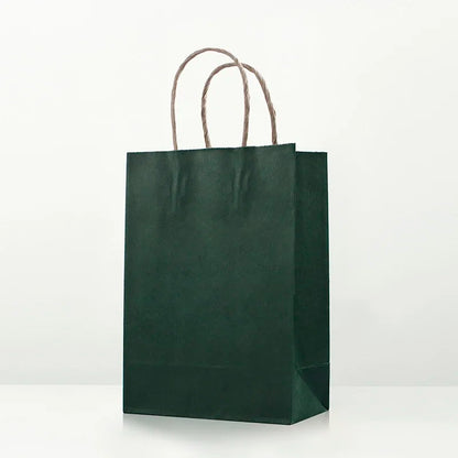 10pcs Kraft Paper Bags, Reusable Gift Bags, Gift Packaging